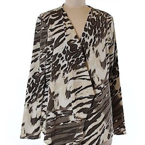 Chico’s animal print sweater